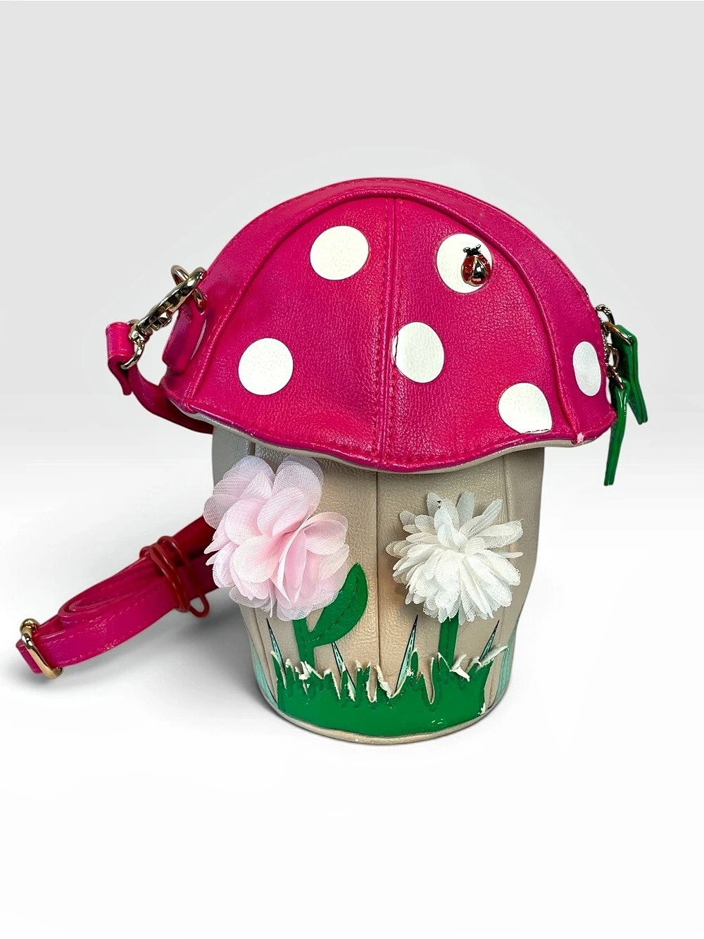 Vintage Betsey Johnson Shrooming Crossbody Bag